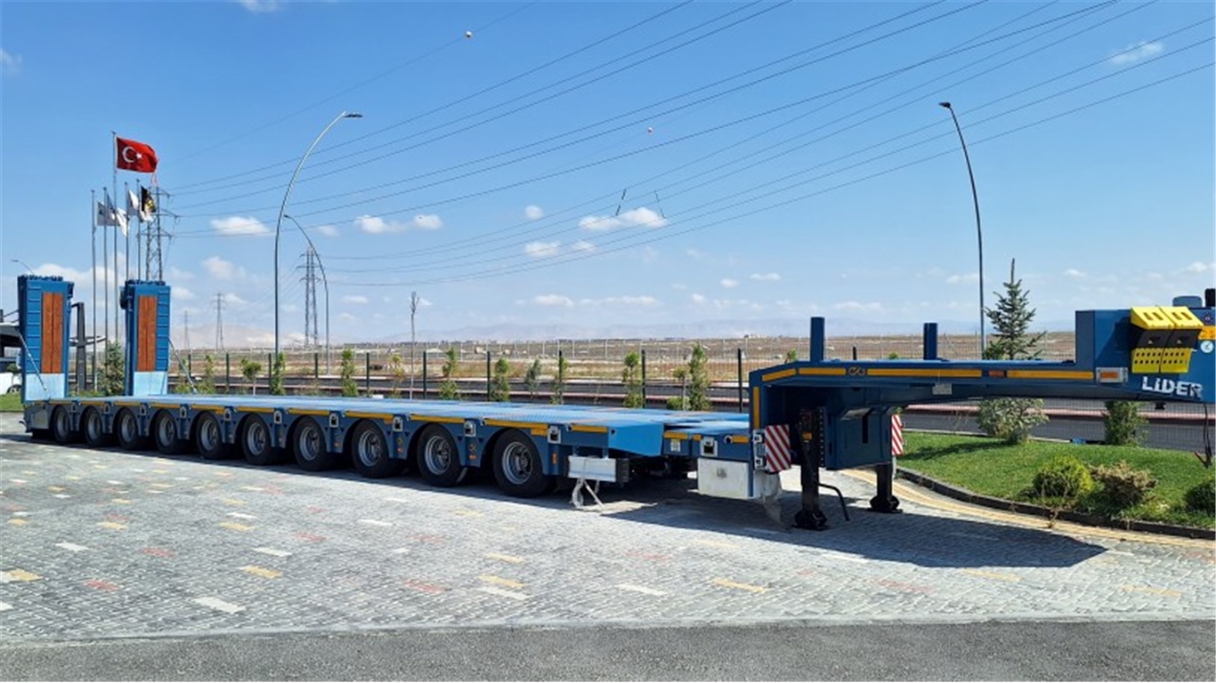 10-AXLE LOWBED TRAILER