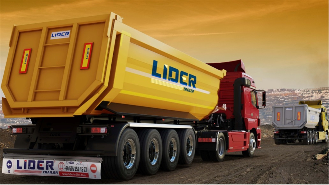 4-AXLE TIPPER SEMI-TRAILER
