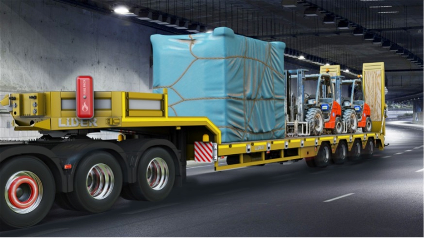 4-AXLE LOWBED