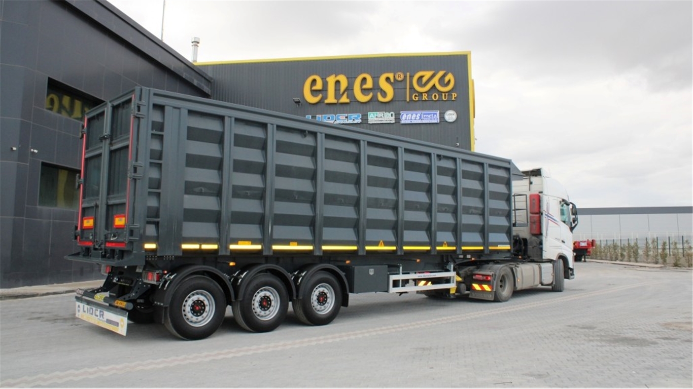 Box-Type Dump Semi-Trailer