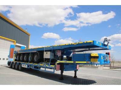 4 AXLES LOWBED TRAILER AND 5 AXLES FLATBED TRAILER