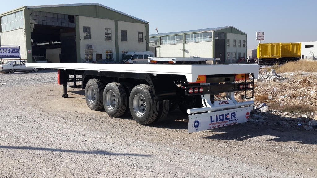 Flatbed semi-trailers 