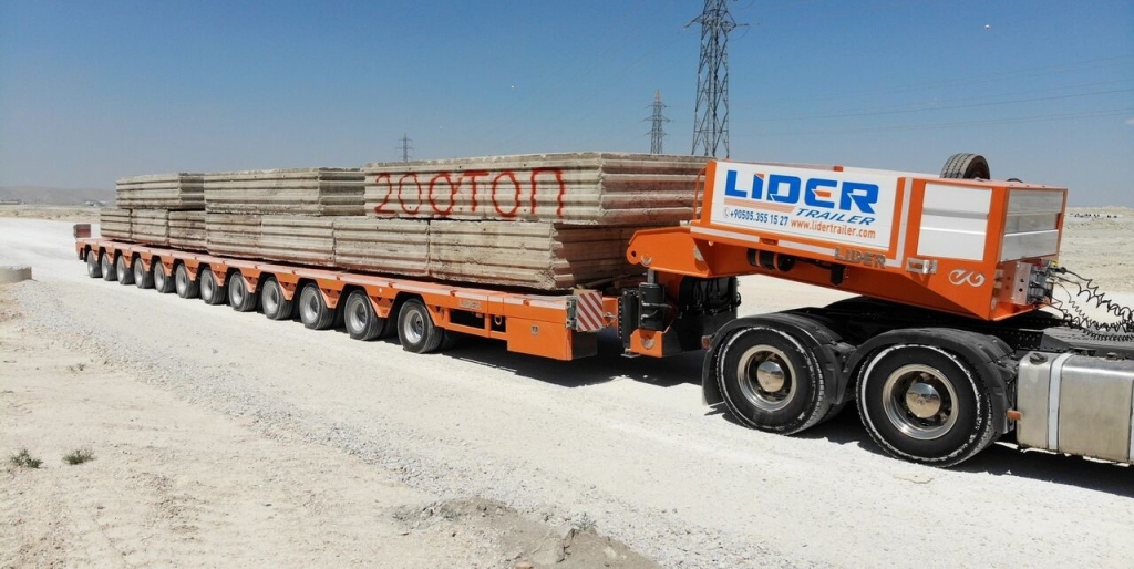 200 Tons Lowbed